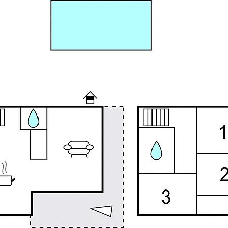 3 Bedroom Awesome In Apartma *